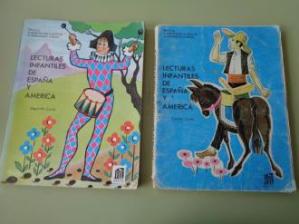 Lecturas infantiles de Espaa y Amrica. 2 libros: Segundo curso y Cuarto curso (Ed. Anaya, 1966) - Ver los detalles del producto