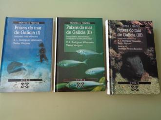 Peixes do mar de Galicia I, II e III - Ver os detalles do produto