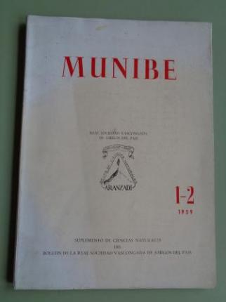 MUNIBE. Nmero 1-2. Ao 1959 - Ver los detalles del producto