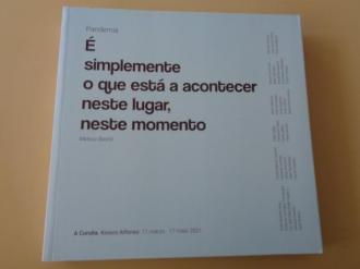 Pandemia.  simplemente o que est a acontecer neste lugar, neste momento / Cores. Mil pequenos peixes brancos como se fervera a cor da auga. Catlogo Exposicins, A Corua, 2021 - Ver los detalles del producto