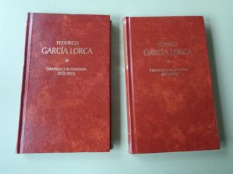 Entrevistas y declaraciones (1922-1933) / Entrevistas y declaraciones (1933-1936) - 2 tomos - Ver os detalles do produto