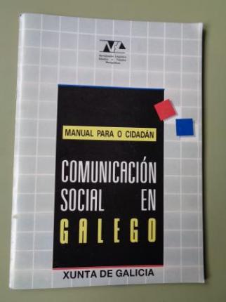 Comunicacin social en galego (instancias, solicitudes, convites...)  - Manual para o cidadn - Ver los detalles del producto