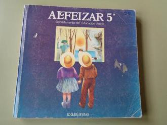 ALFEIZAR 5 E.G.B. (ANAYA, 1982) - Ver los detalles del producto