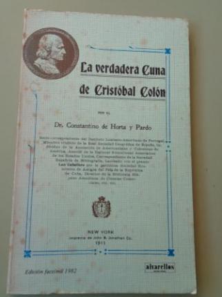 La verdadera cuna de Crist�bal Col�n (Facs�mil) - Ver os detalles do produto