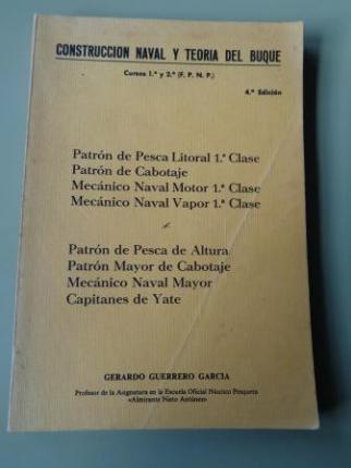 Construcci�n naval y Teor�a del buque. Cursos 1� y 2� (F. P. N. P. ) - Ver los detalles del producto