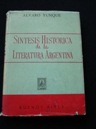Sntesis Histrica de la Literatura Argentina - Ver los detalles del producto