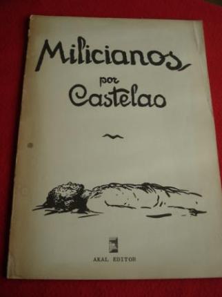 MILICIANOS. lbum de debuxos. Textos en galego-castellano-english (Edicin de 1976) - Ver os detalles do produto