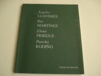 ngeles Lloveres / Rut Martnez / Elena Priegue / Pancho Rodio. Catlogo da Exposicin itinerante, Consellera de Cultura-Xunta de Galicia,1997 - Ver los detalles del producto