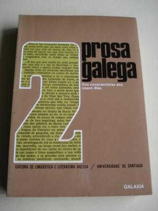 Prosa galega 2. Dos novecentistas aos nosos das - Ver los detalles del producto