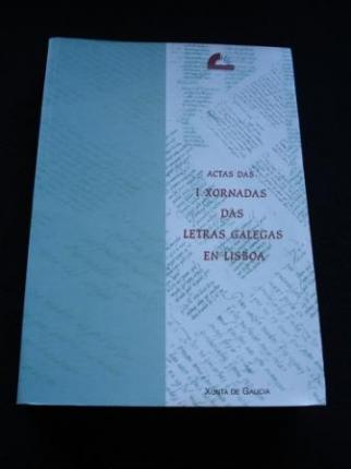 Actas das I Xornadas das Letras Galegas en Lisboa - Ver os detalles do produto