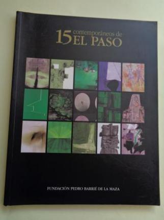 15 contemporneos de El Paso. Catlogo exposicin Fundacin Barri de la Maza, A Corua, 1998 - Ver os detalles do produto