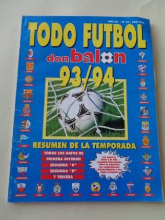 Don Balón. Todo fútbol. 93/94 - Ver os detalles do produto