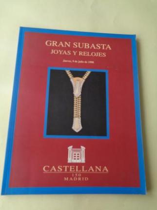 Castellana Subastas Madrid. Joyas y Relojes. 9 de julio de 1998 - Ver os detalles do produto