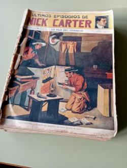 Ver os detalles de:  LTIMOS EPISODIOS DE NICK CARTER. 19 ejemplares. Ao 1920