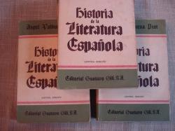 Ver os detalles de:  Historia de la Literatura Espaola. 3 tomos