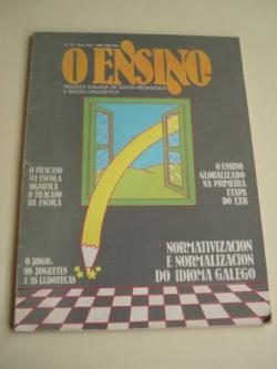 Ver os detalles de:  O ENSINO. Revista galega de sócio-pedagoxia e sócio-lingüística. Número 0. 1980